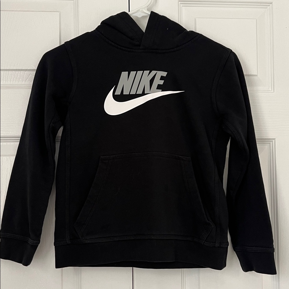Nike Black Pullover with White Swoosh